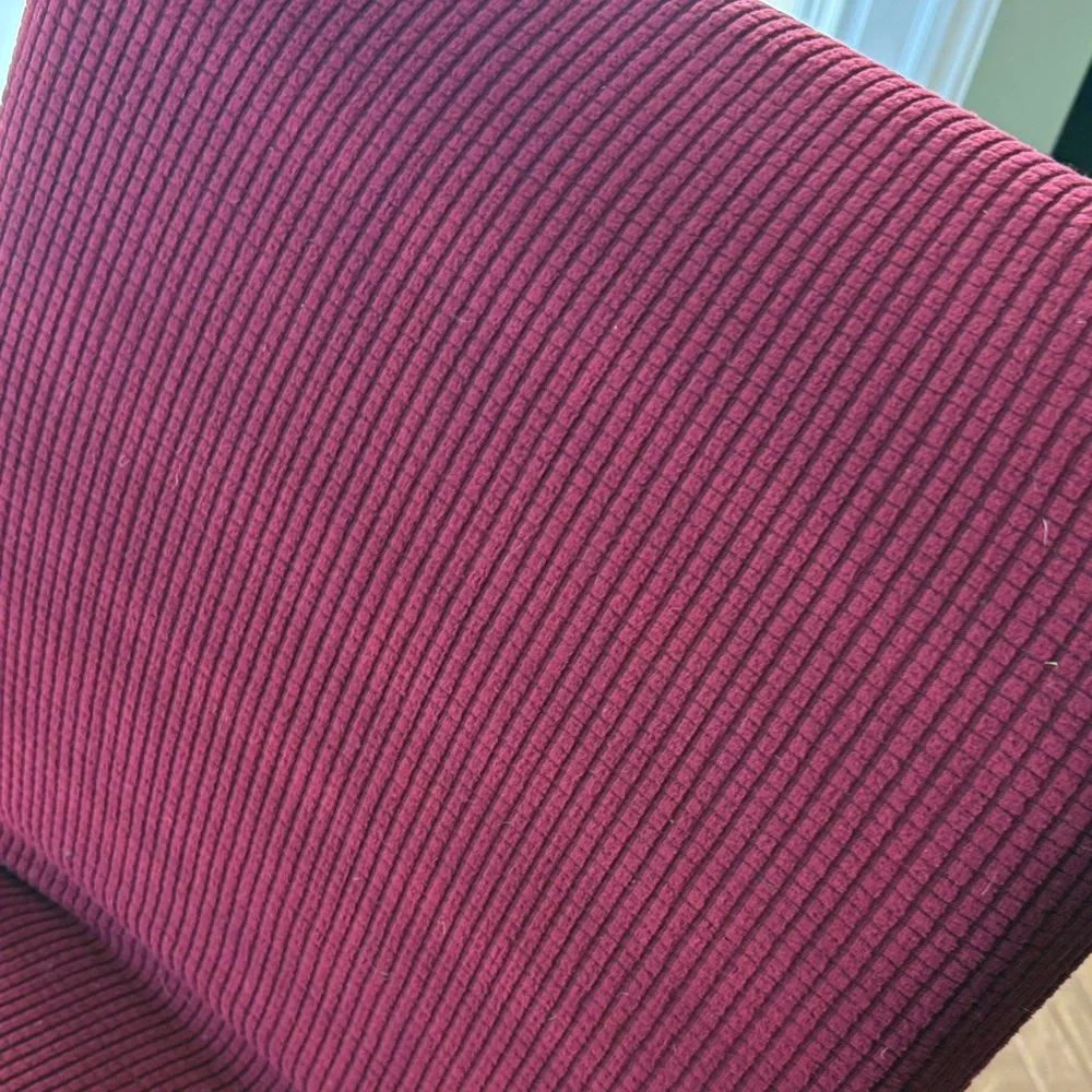 Luxurious Deep Red Chair Covers